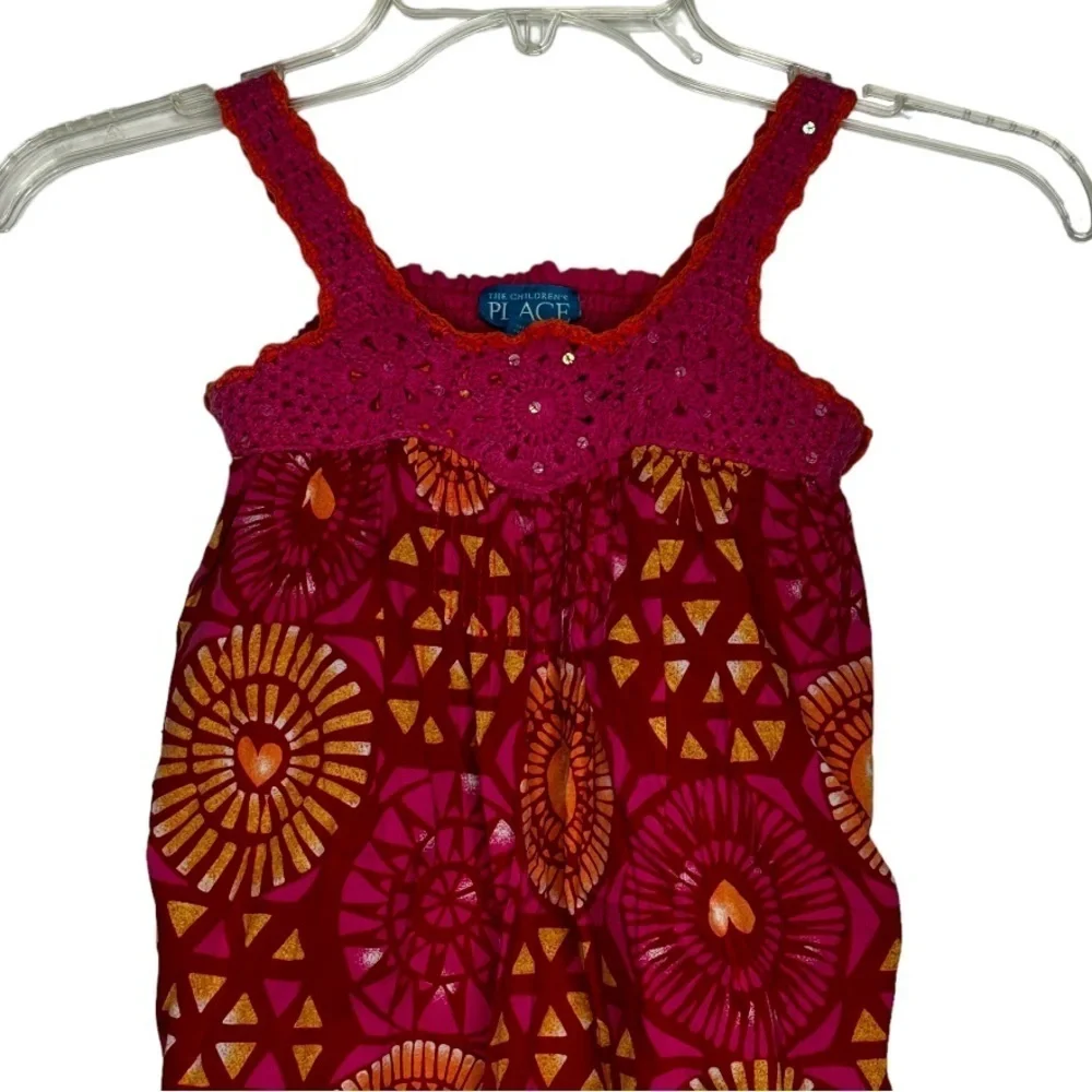 The‎ Children's Place Cotton Crocheted Sundress Top